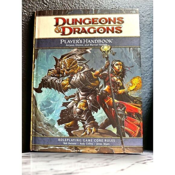 DUNGEONS & DRAGONS Other - DUNGEONS & DRAGONS Player’s Handbook 4th Ed.